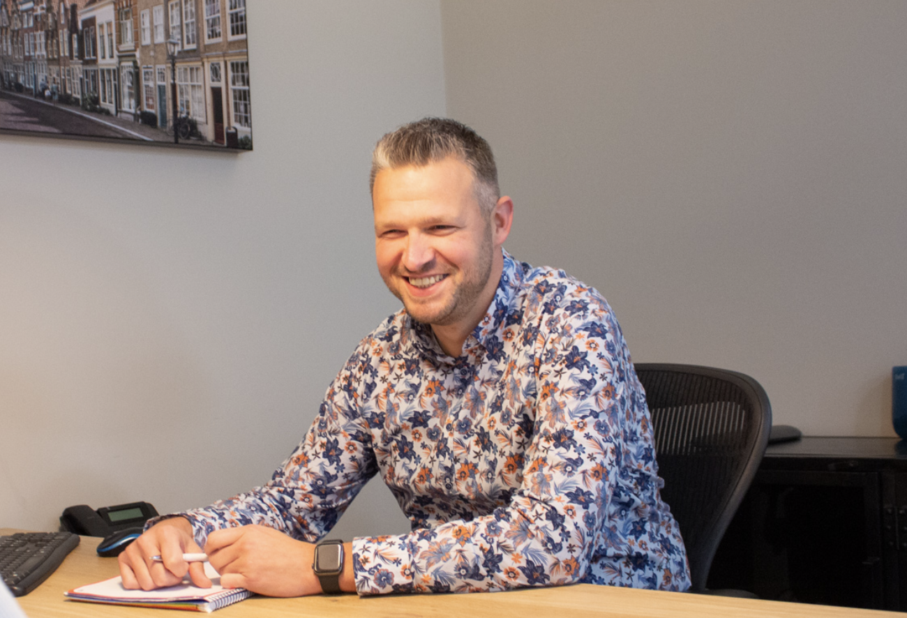 Pieter van Heusden op kantoor - Persoonlijke benadering